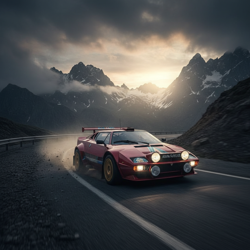 Return of a motor sport icon. The New Stratos.