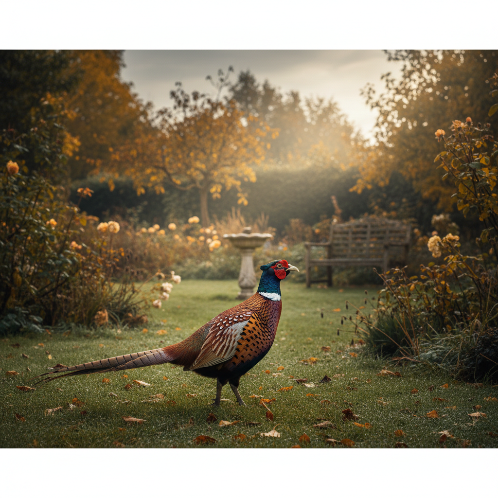 Talking of pheasants, here’s a video of one in our garden at the weekend.…