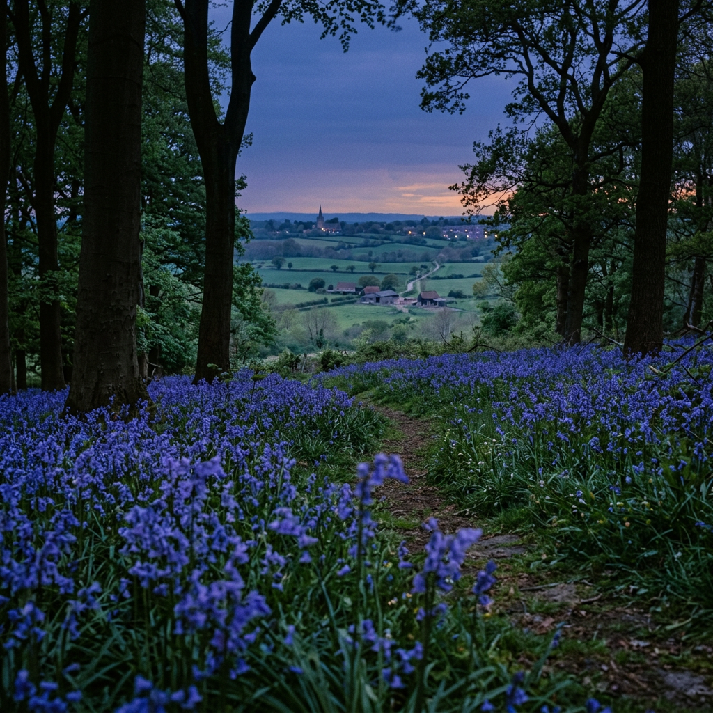 Bluebells always remind me of Bluebell Hill near my home town of Maidstone,…