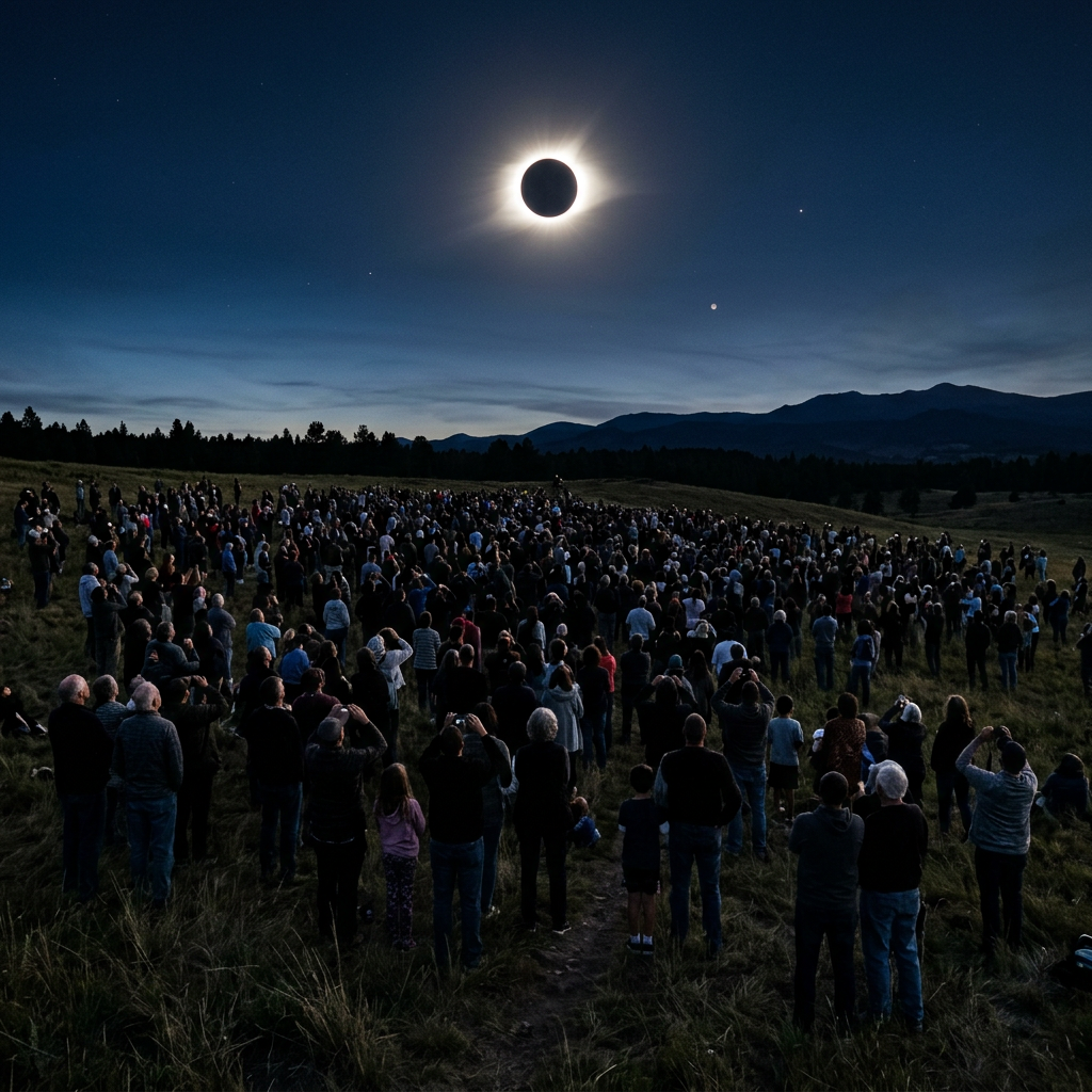 The Day the Sun Went Out and We All Looked Up