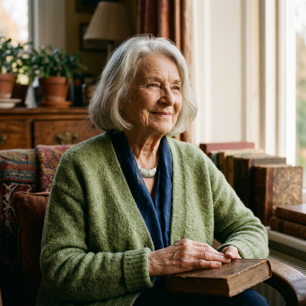 With age comes an inner beauty that obscures the ravages of time