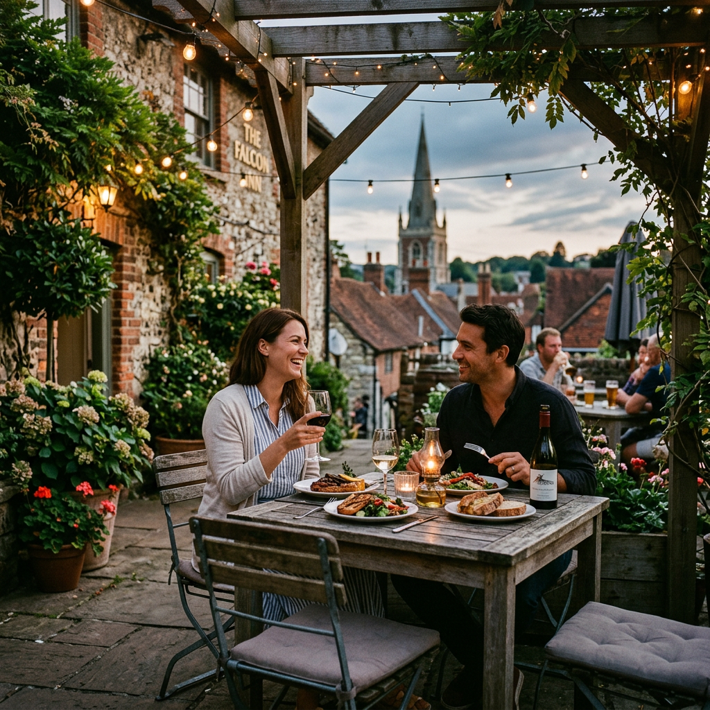 Still managing to eat on the patio. #august (at High Wycombe, Buckinghamshire)…