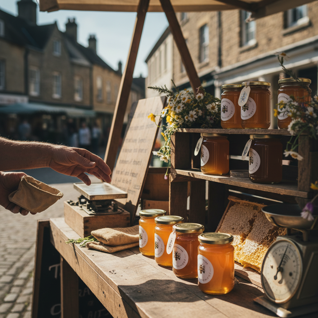 Sold some of the lovely Honest Honey from Amersham yesterday. Must admit we’ve…
