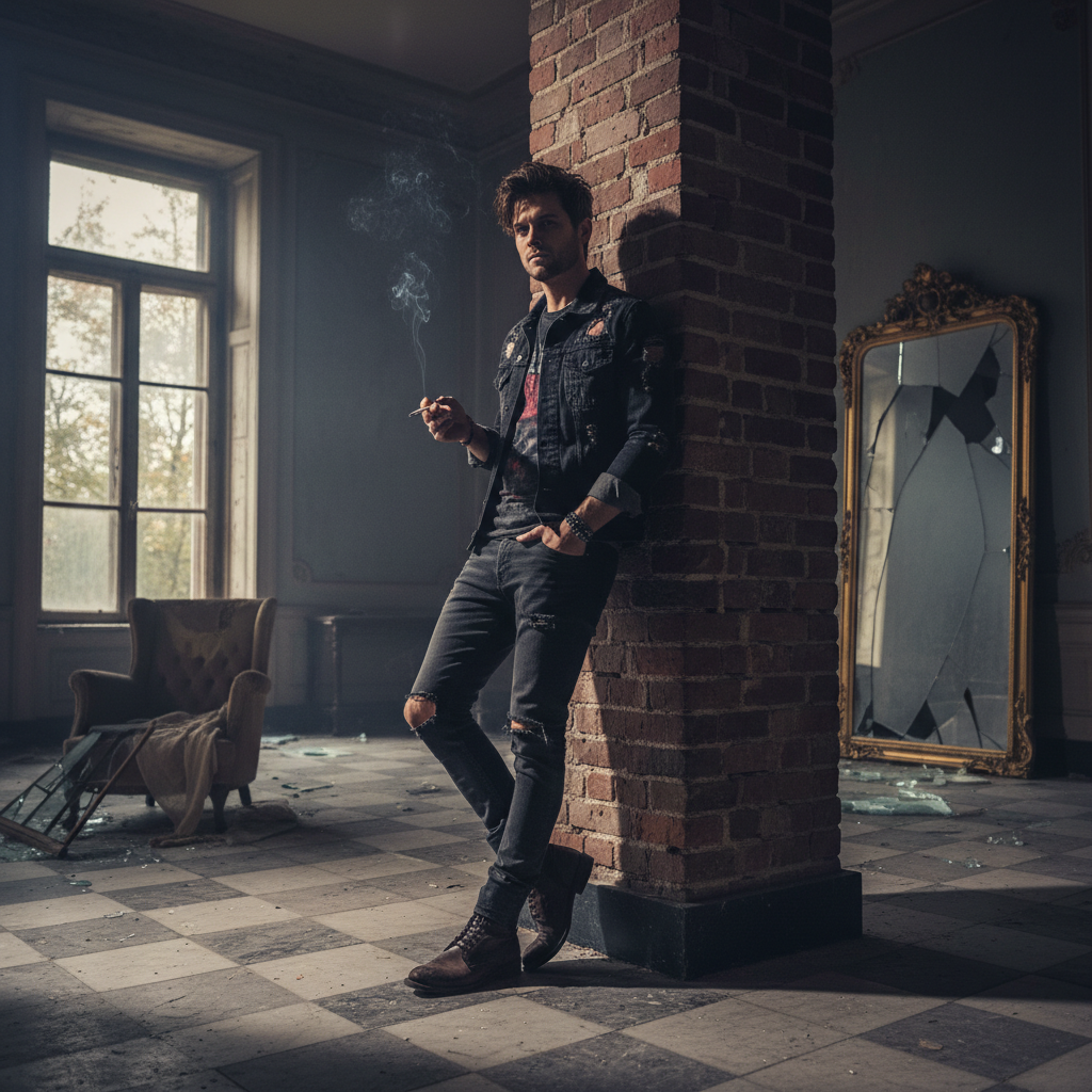 And the bad boy of the house……