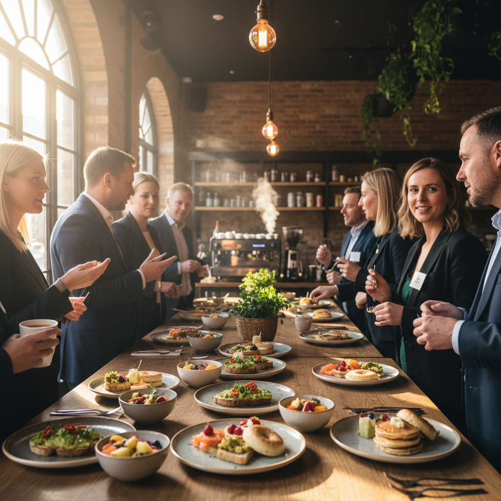 Had a great breakfast networking and tasting session in Marlow this morning.…