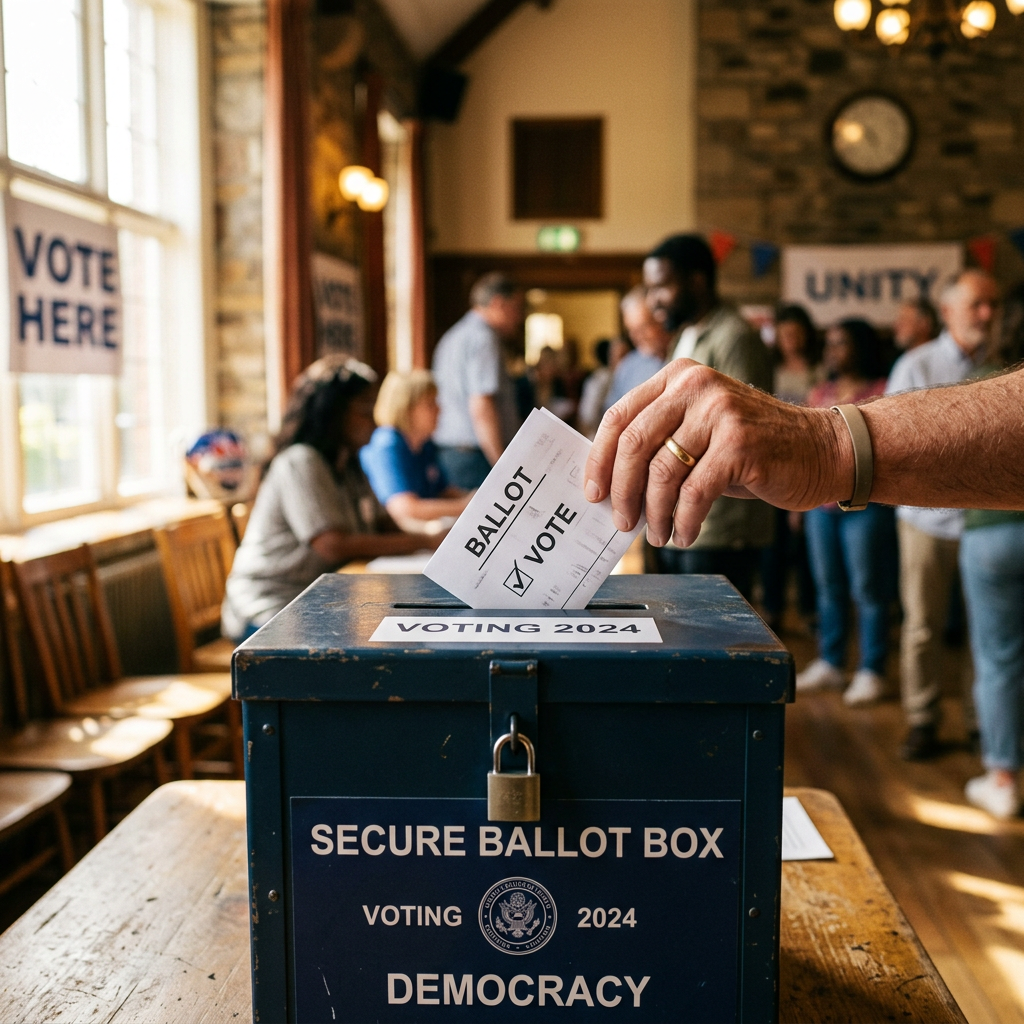 Walking to the Polls in a World That Feels Brand New