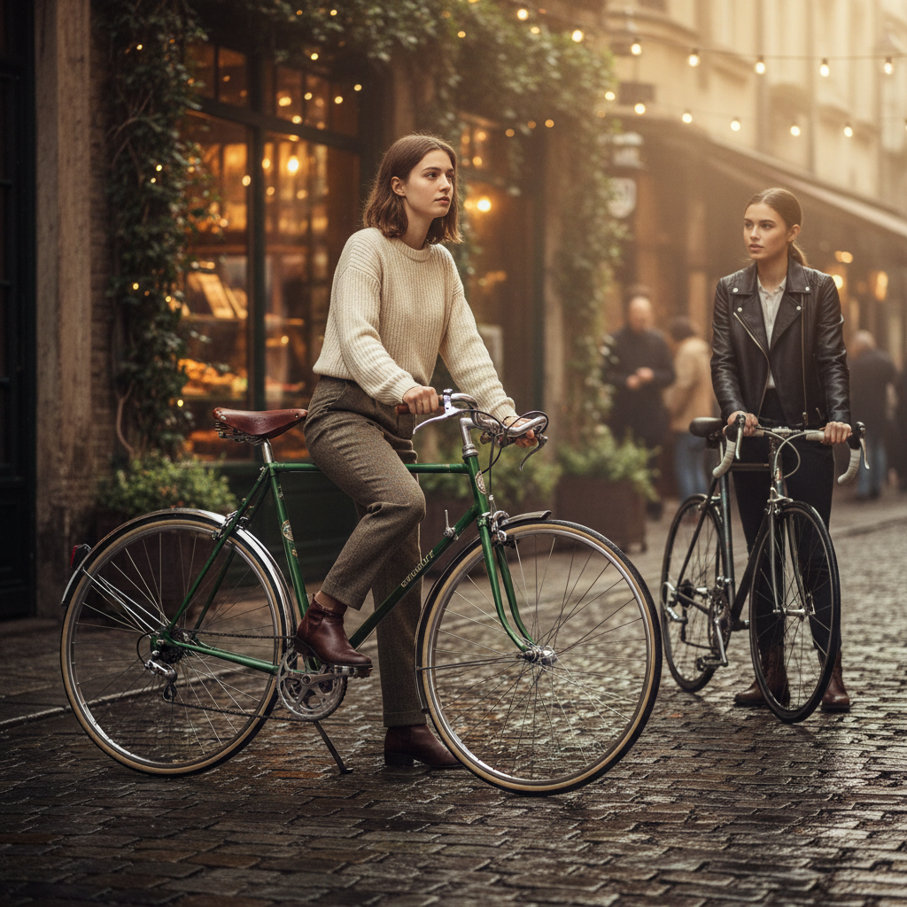 My little sister @AmboClaire has me wondering if a classic bike is more…