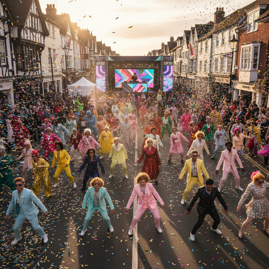 FlashMob - Gangnam Style - High Wycombe High Street