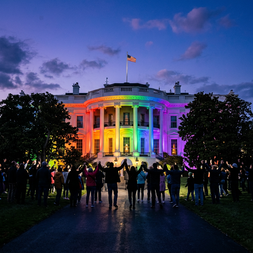 When the Rainbow Finally Reached the Horizon
