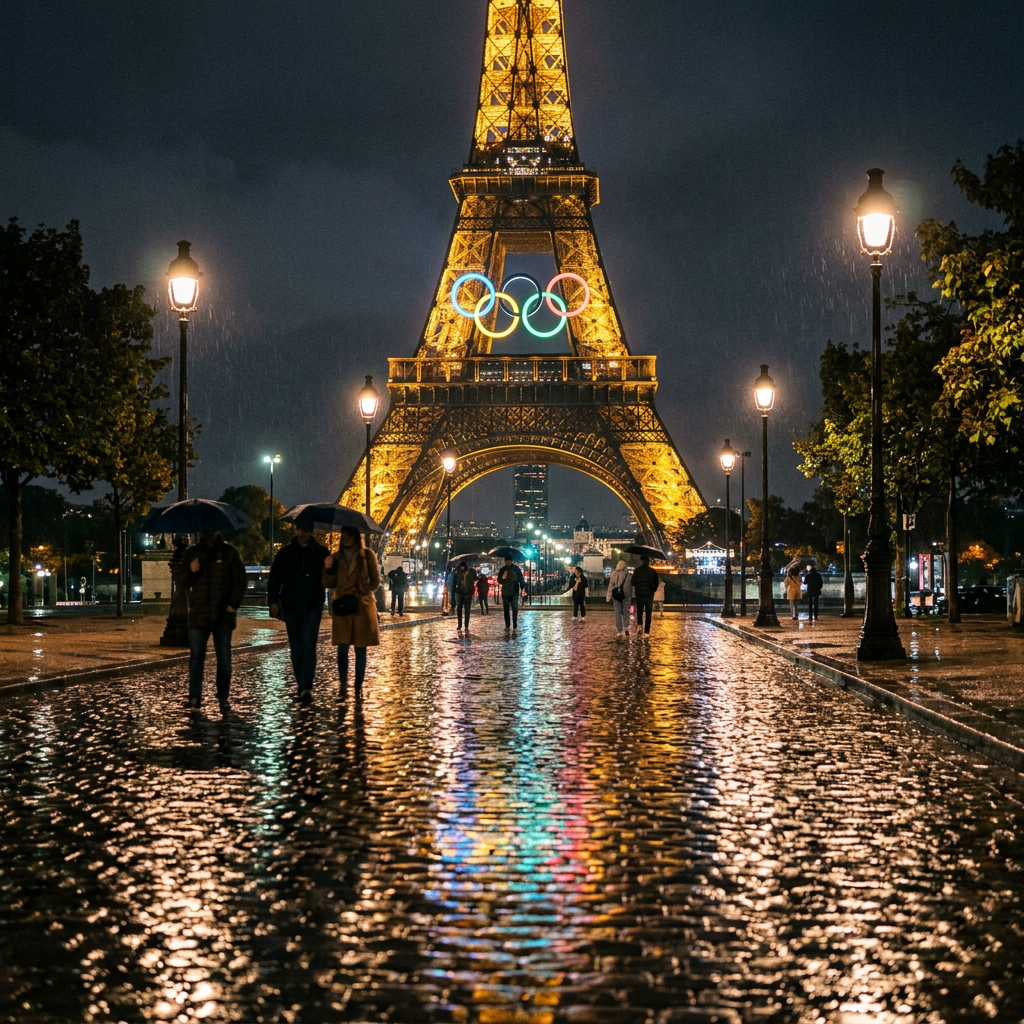 Under the Rain, We Found a New Kind of Fire in Paris