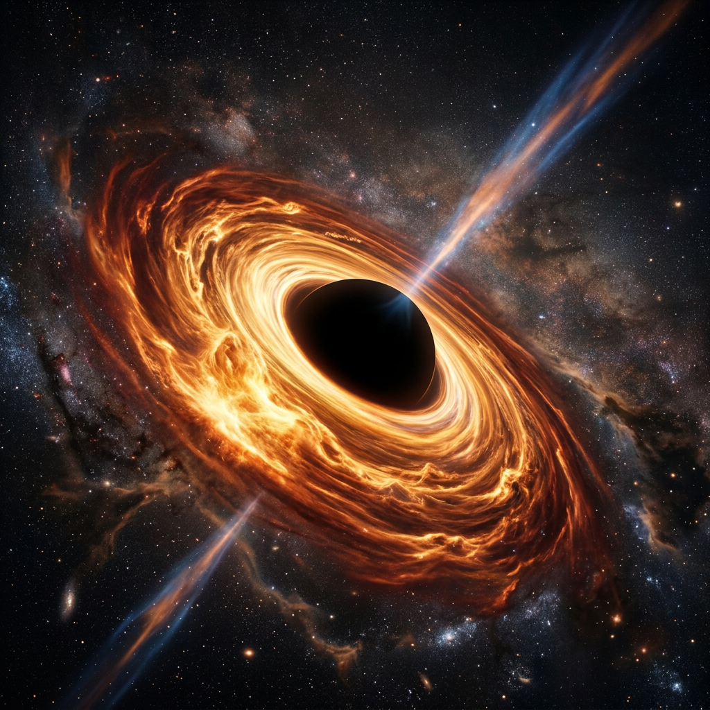 Staring into the Eye of the Universe