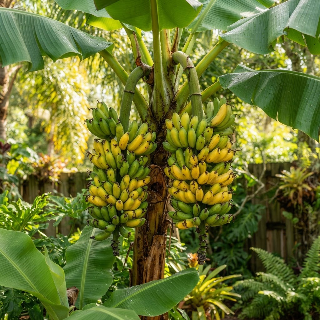 Double Mahoi banana plant