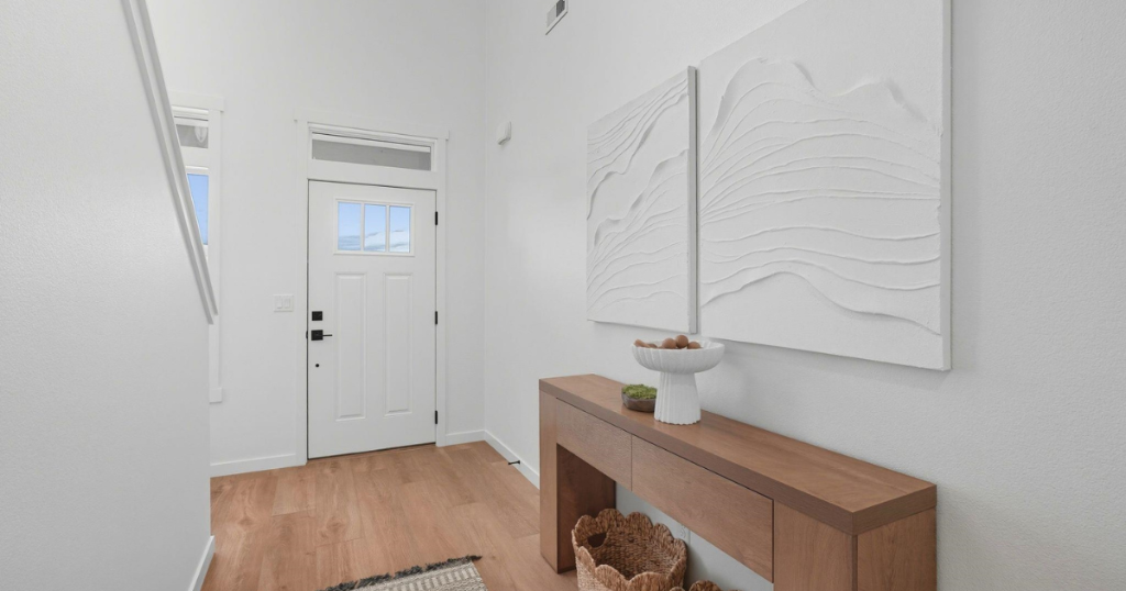 Entry — Console & Art Wall