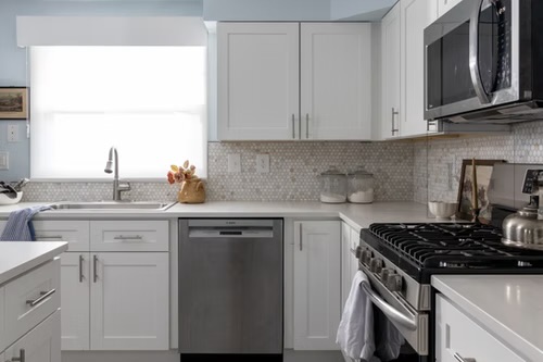 Kitchen — Sink Wall & Full Layout