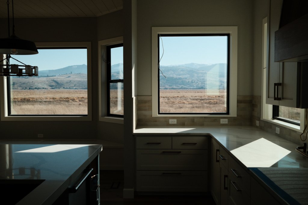 Kitchen — Views from Every Window