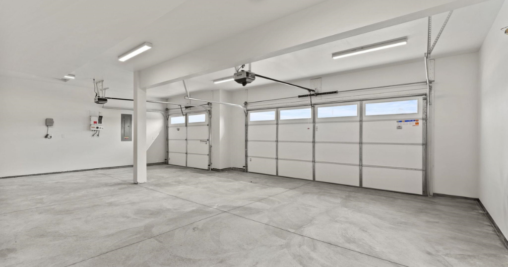 Three-Car Garage — Epoxy Floor