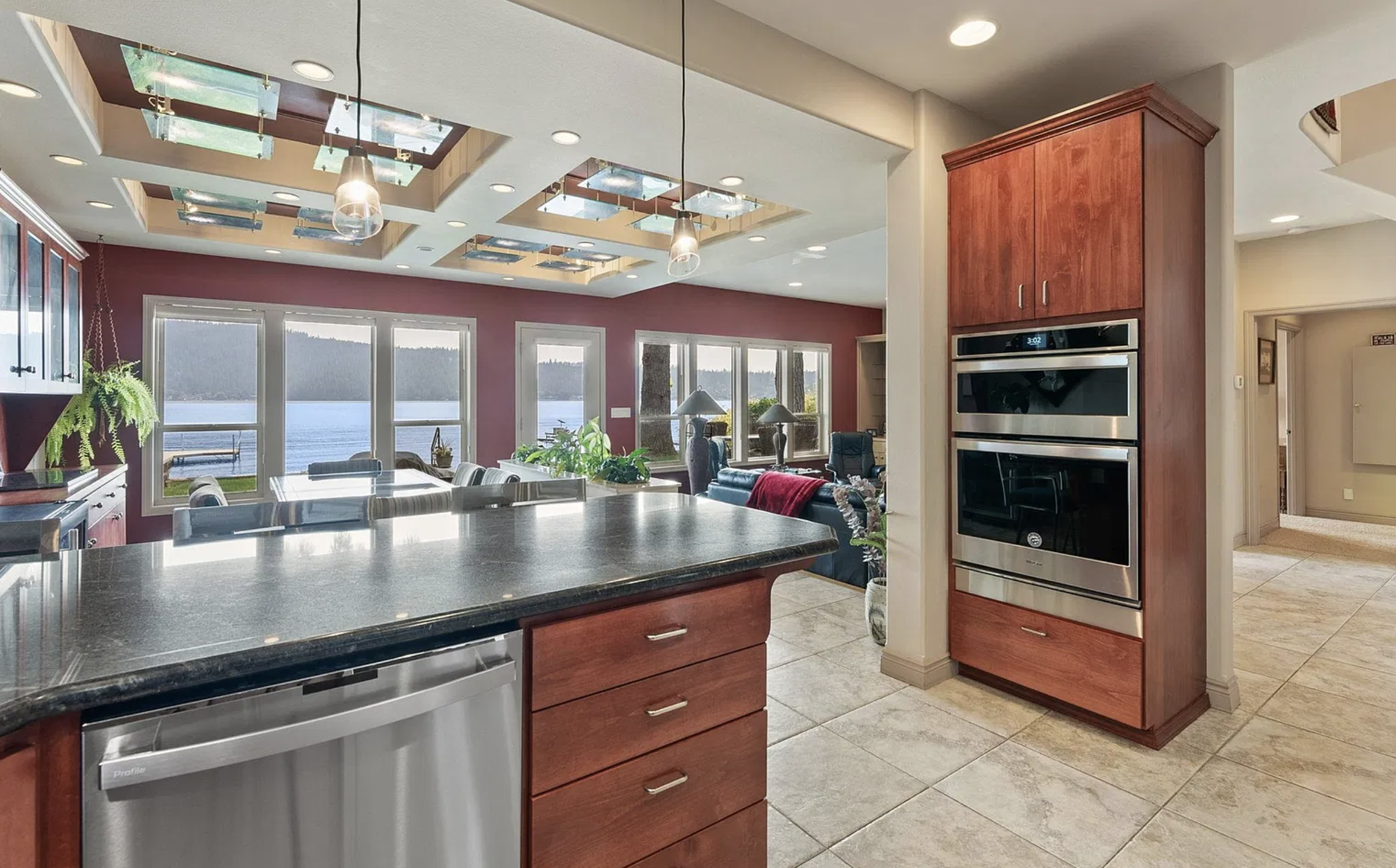 Before — Peninsula, Ovens & Waterfront Windows