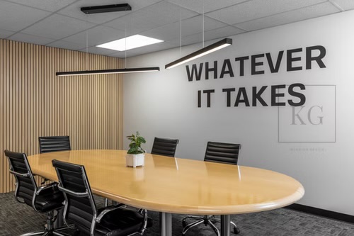 "Whatever It Takes" conference room