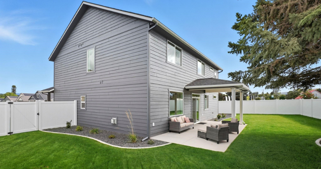 Exterior Rear — Patio Seating Area