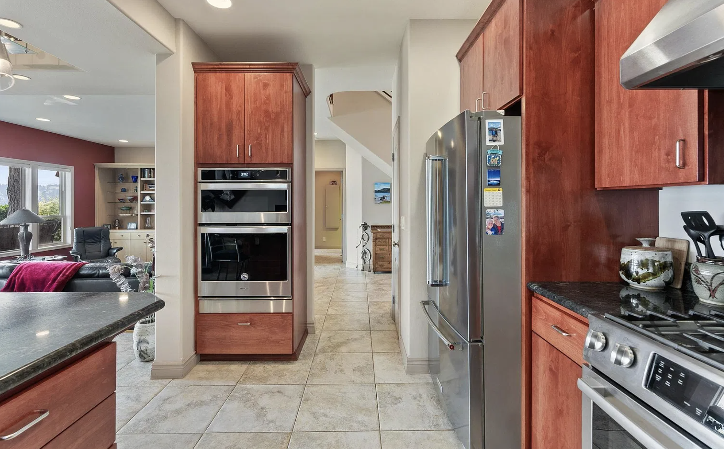 Before — Oven Tower & Refrigerator