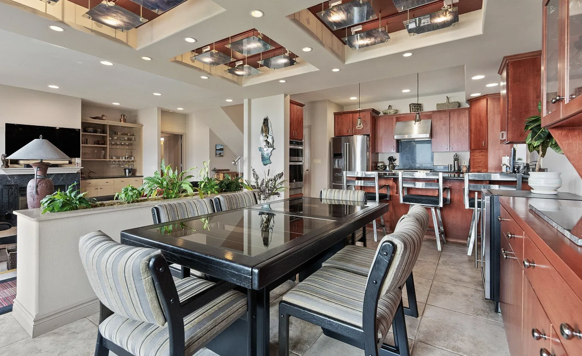Before — Dining Area & Kitchen