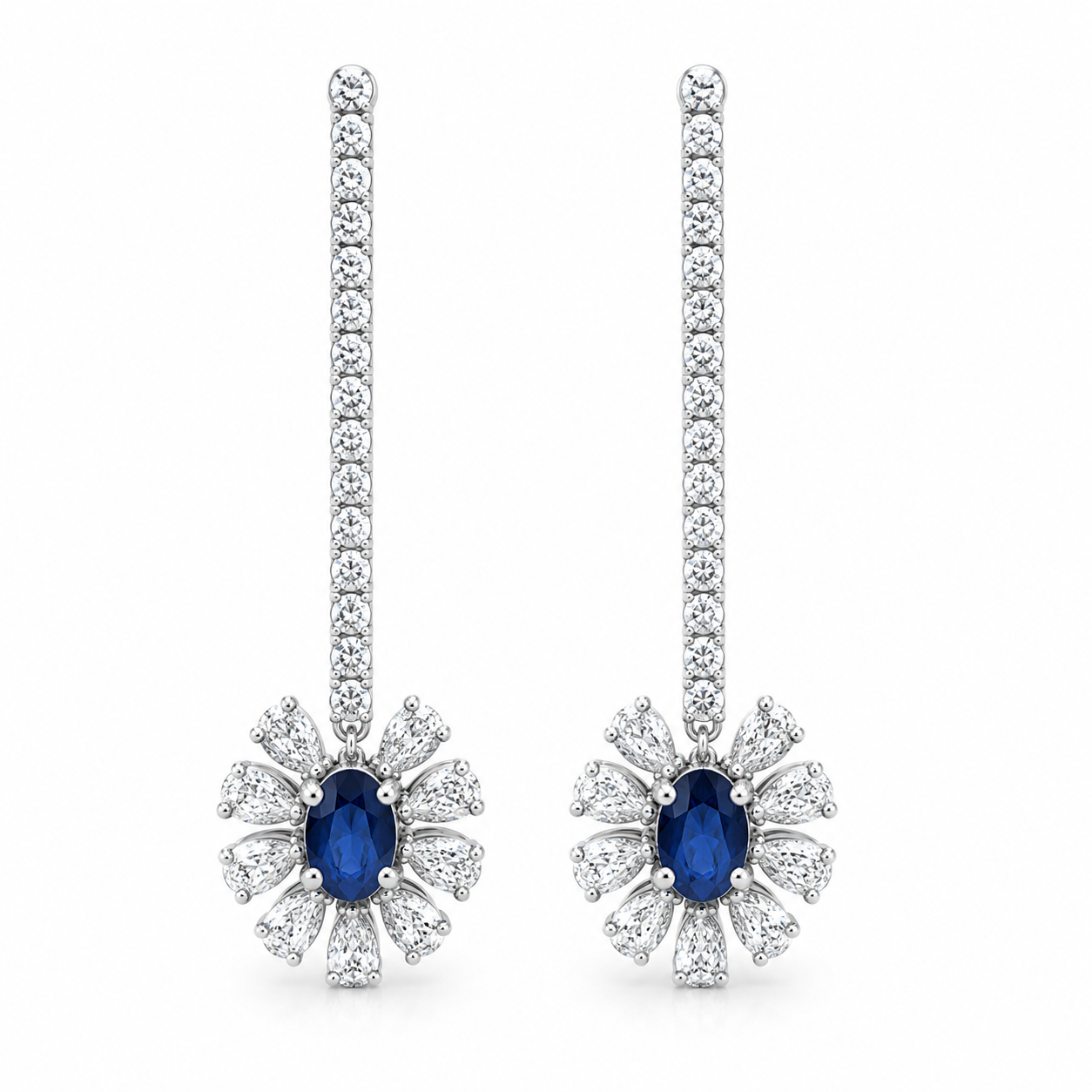 Diamond/Sapphire Palm Tree
