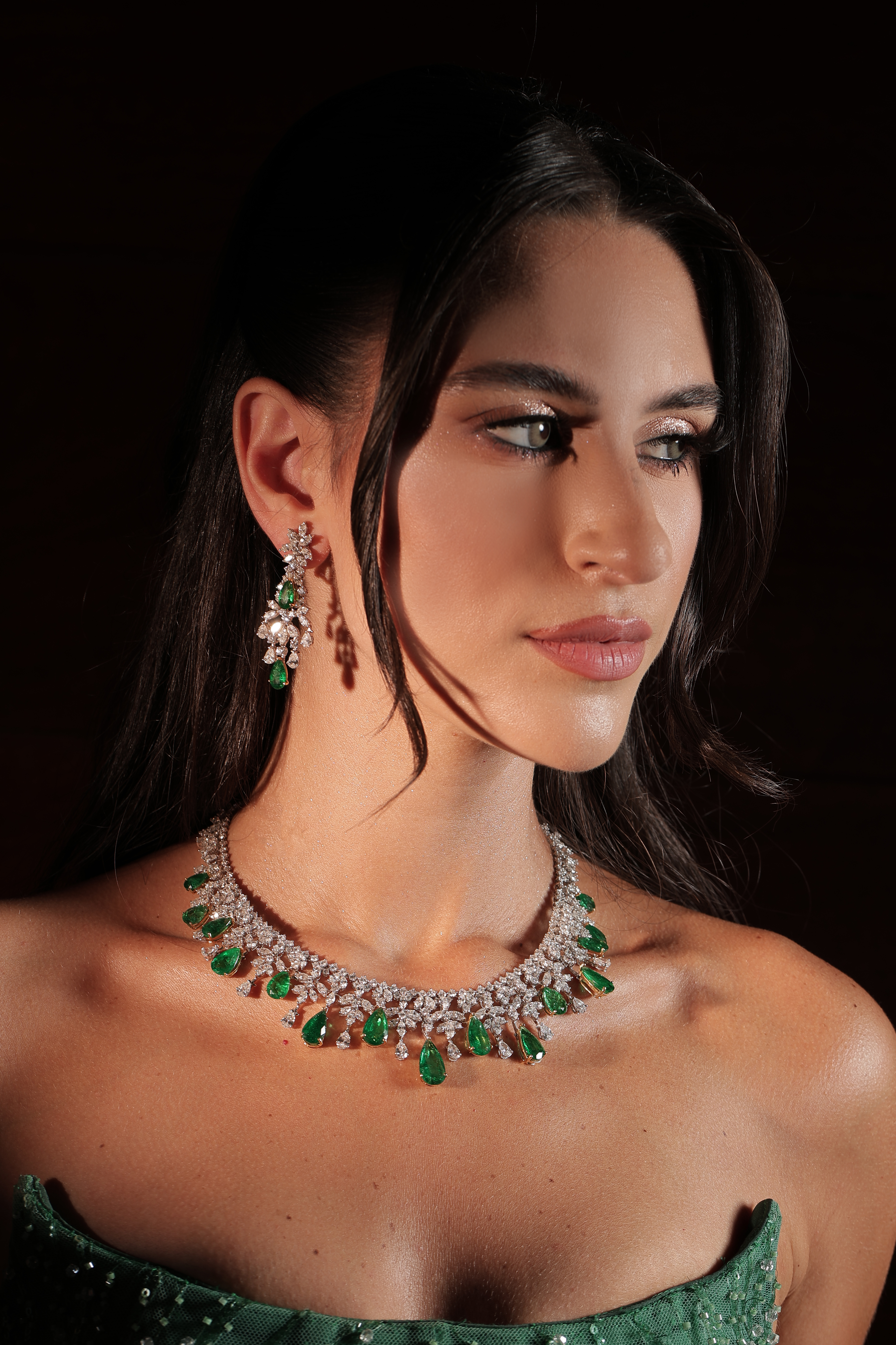 The Emerald Cascade Parure