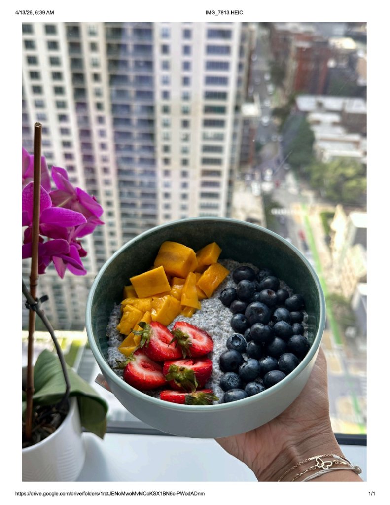 Chia bowl