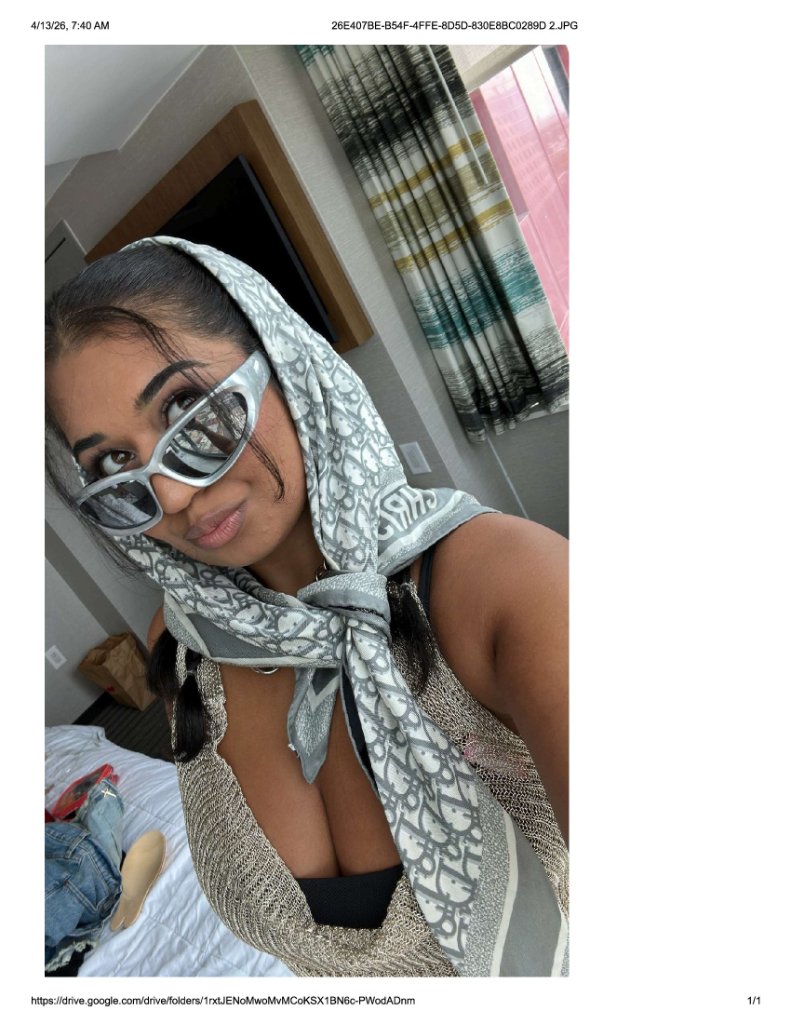 Dior scarf look