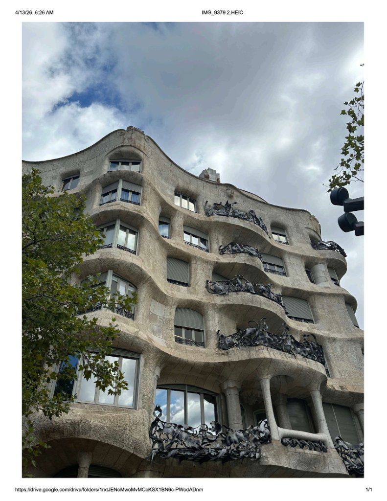Casa Mila Barcelona