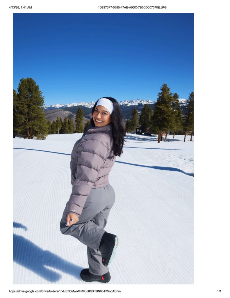 Ski outfit