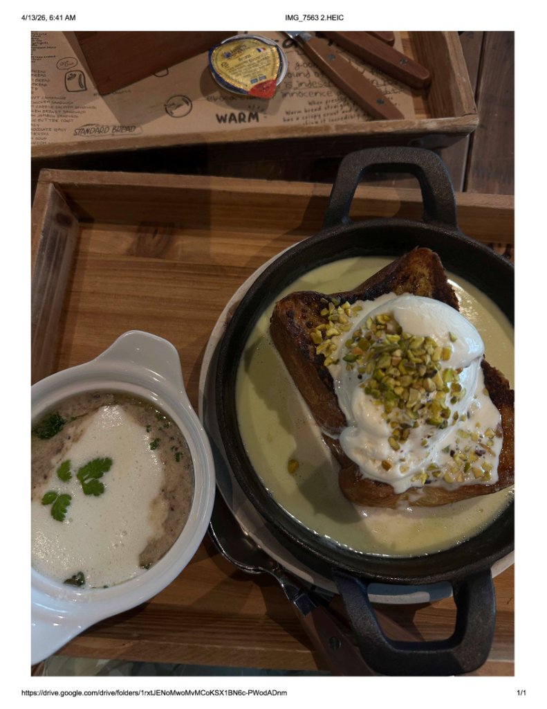 French toast Seoul