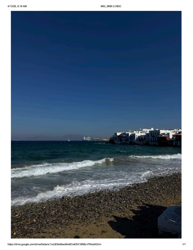 Mykonos beach