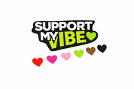 Support My Vibe logo