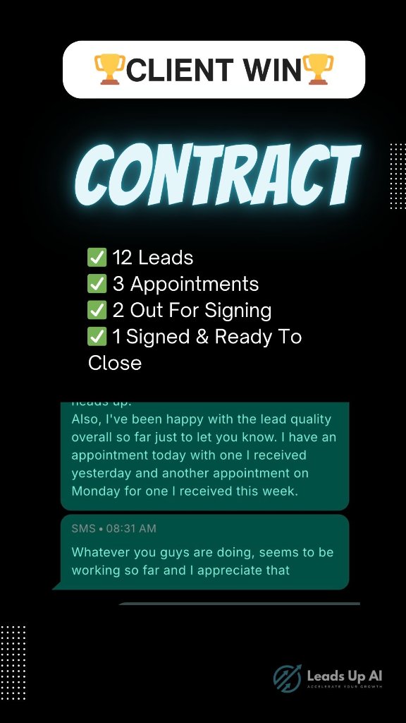 12 Leads → 1 Signed Contract