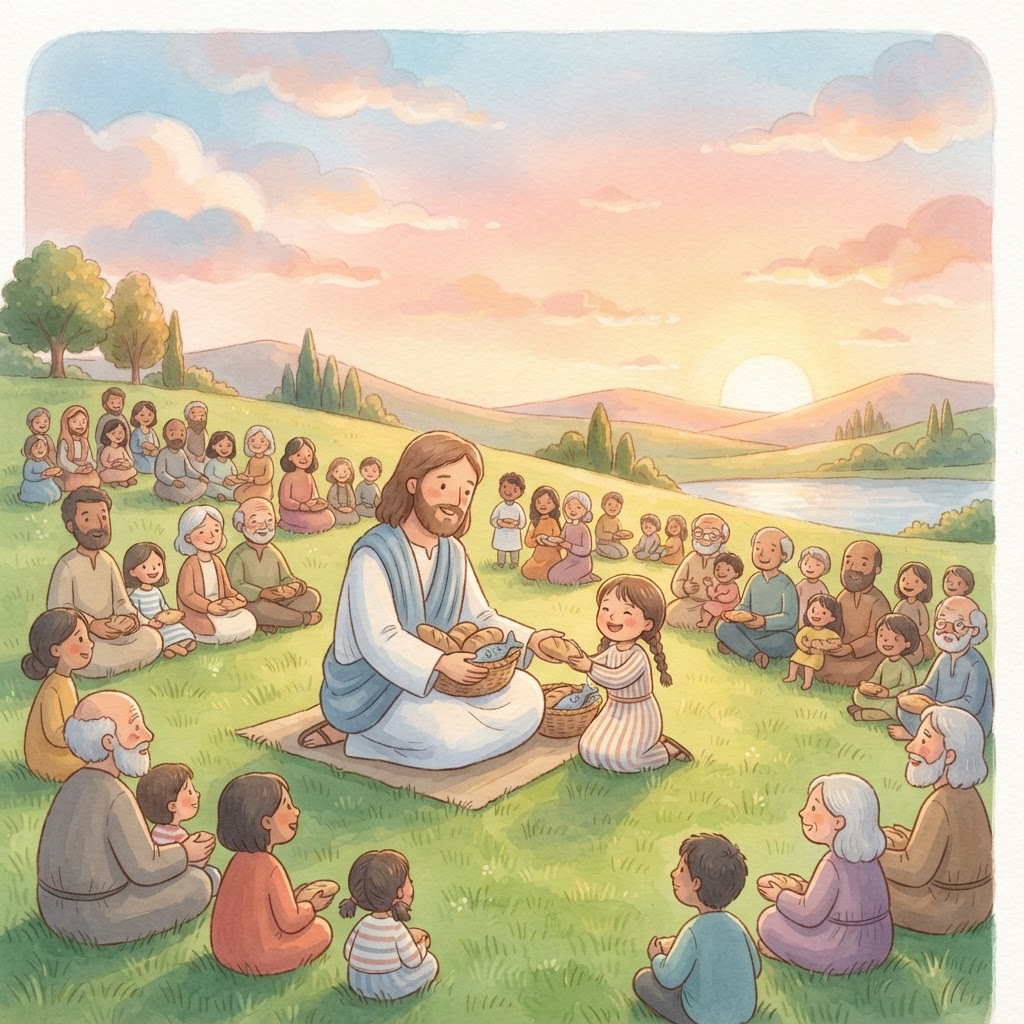 Jesus Multiplica os Pães
