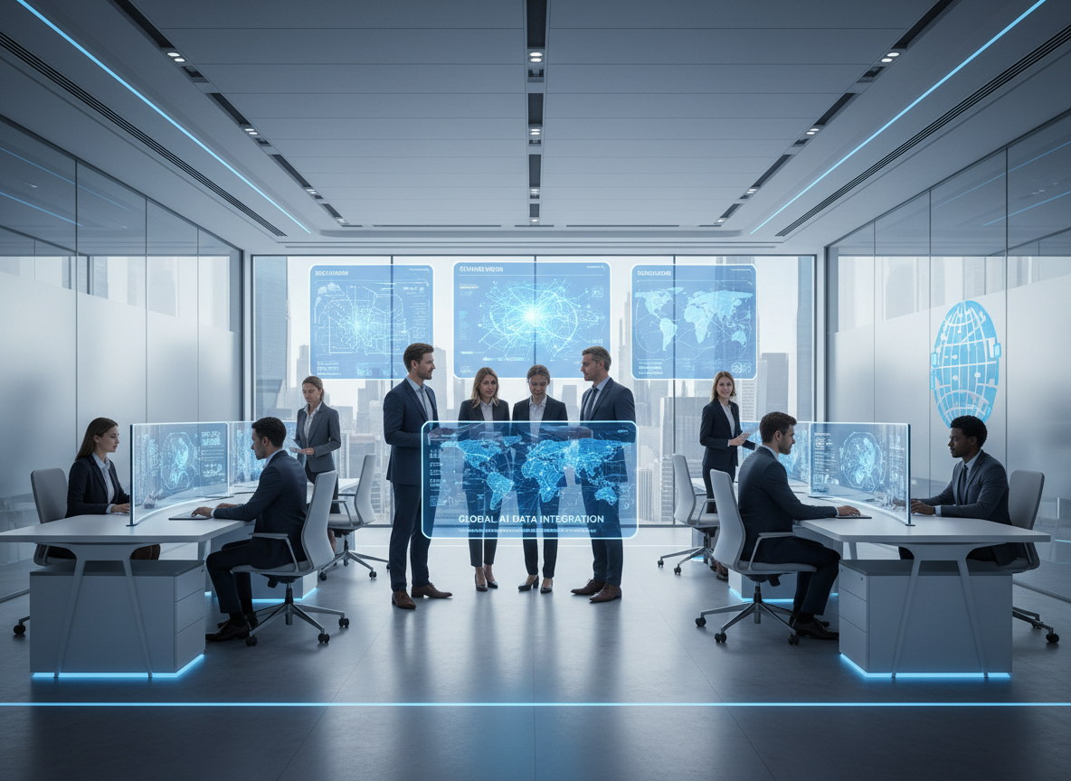 True Source Technologies team working on technology solutions