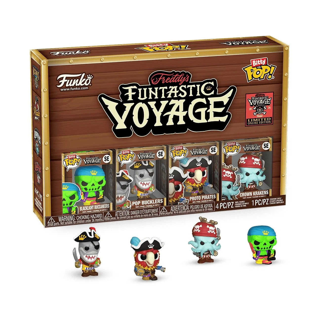 Funko Bitty Pop! Funko: Freddy's Funtastic Voyage Set