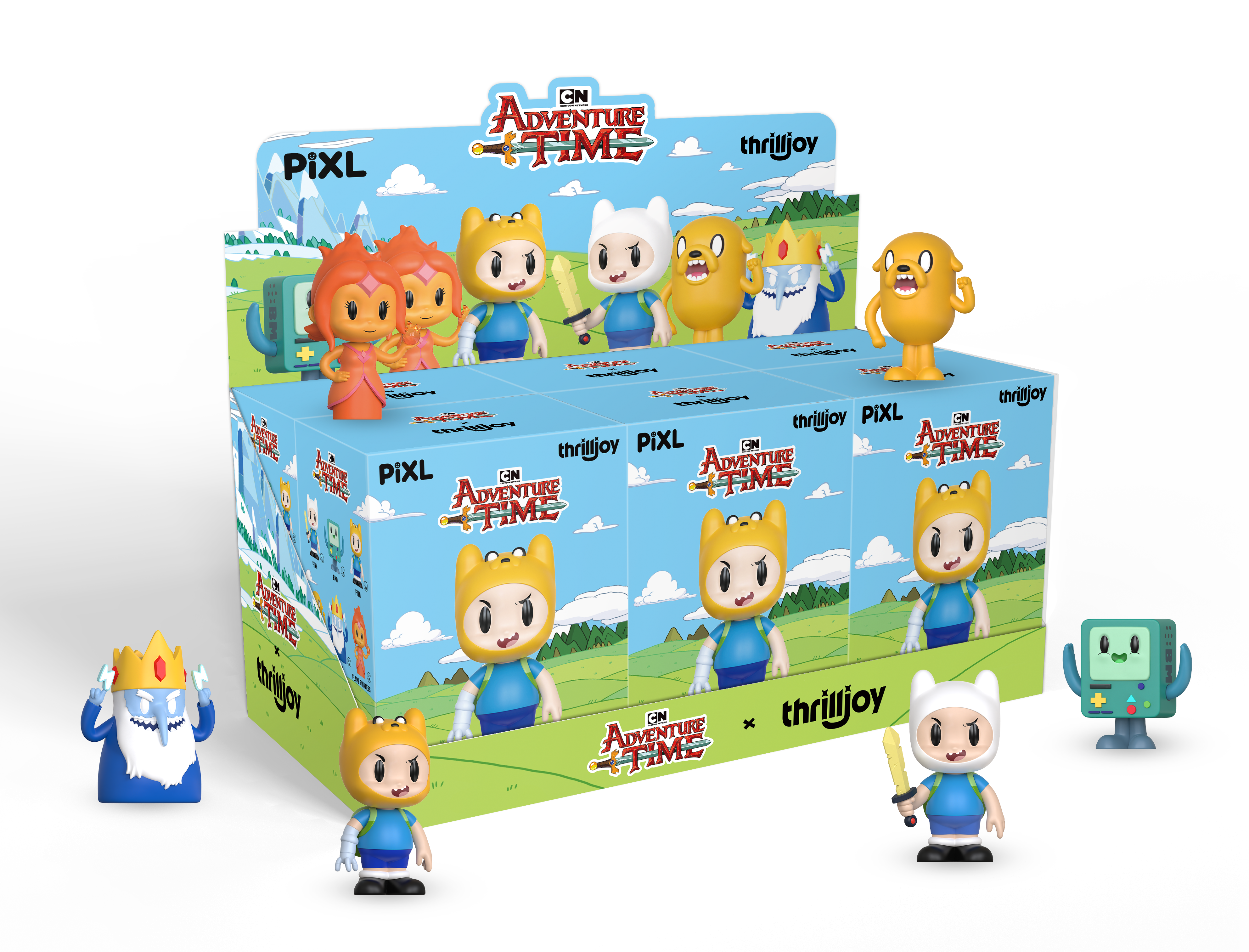 Thrilljoy PIXL Adventure Time Whole Set
