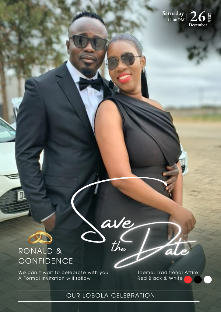 Save the Date — Lobola Celebration