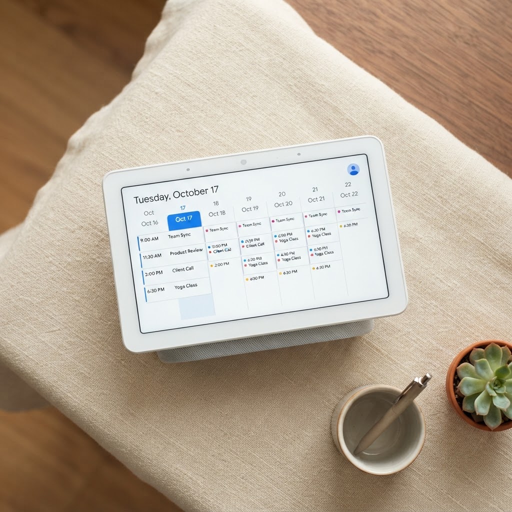 Smart Home Displays (e.g., Google Nest Hub)