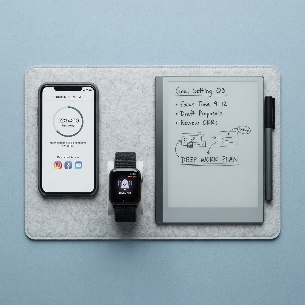 Digital Focus & Minimalist Workspaces