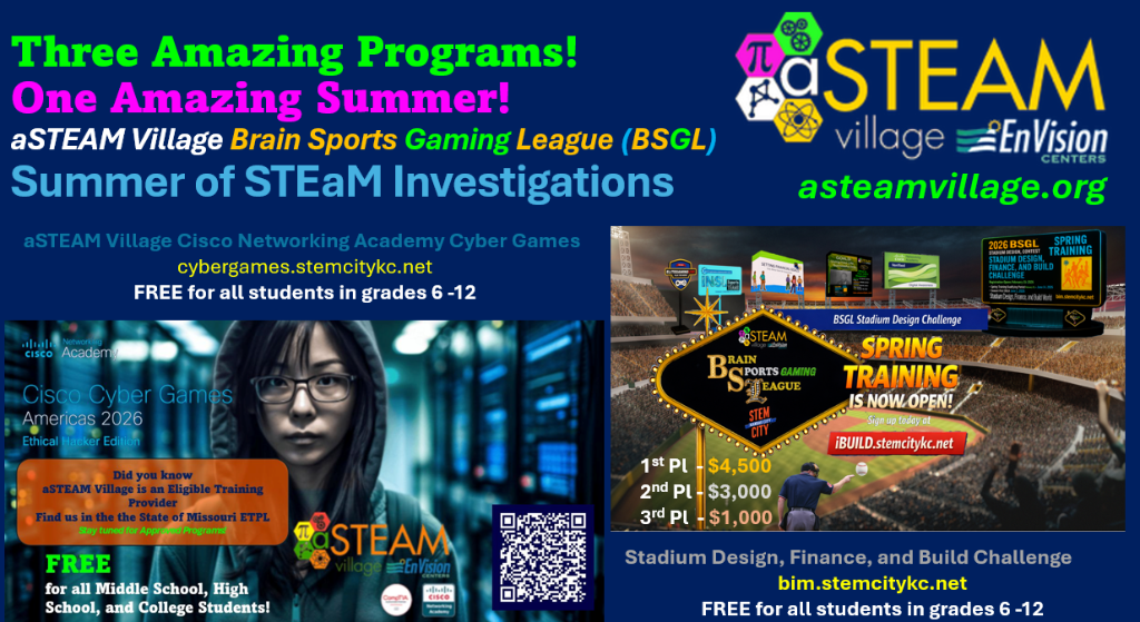 FREE Summer Programming for grades 6–12