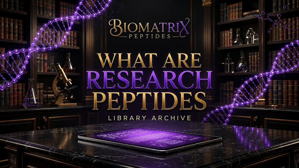 What Are Research Peptides?