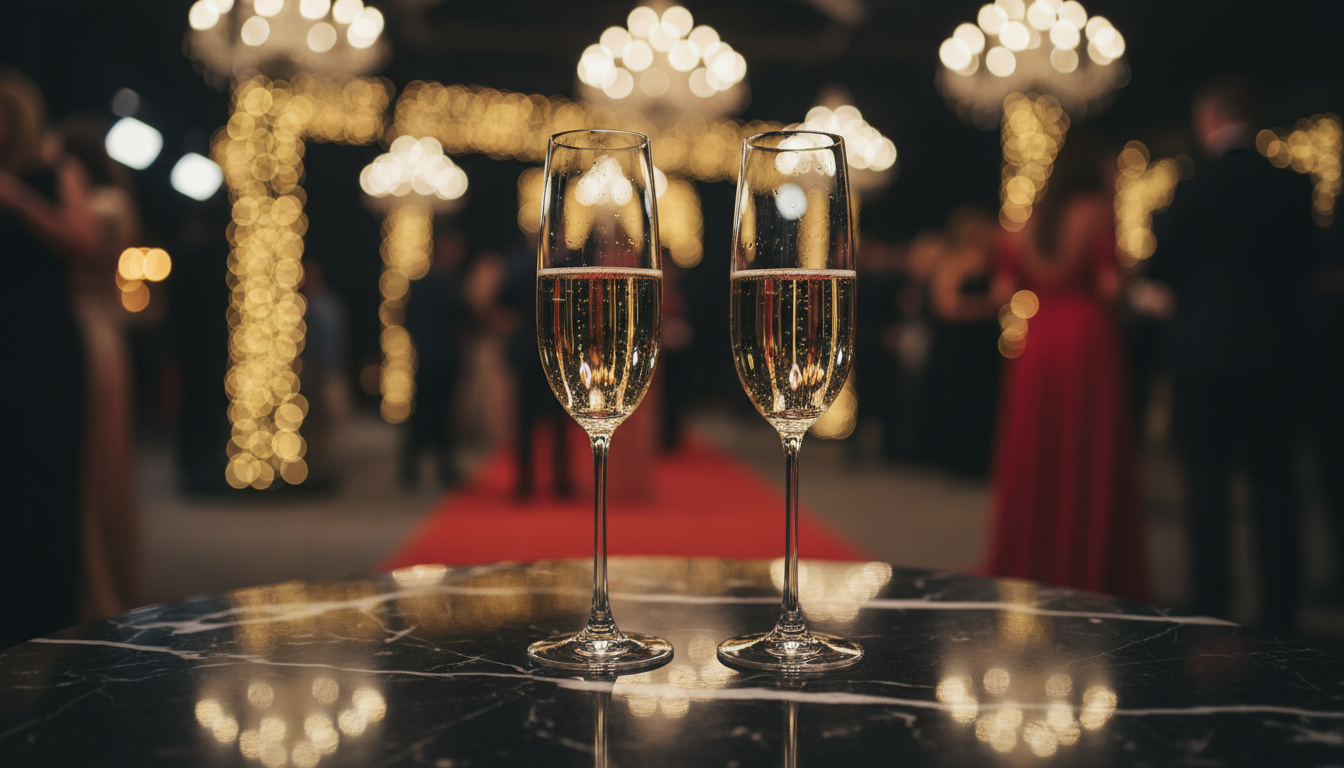 Elegant gala atmosphere