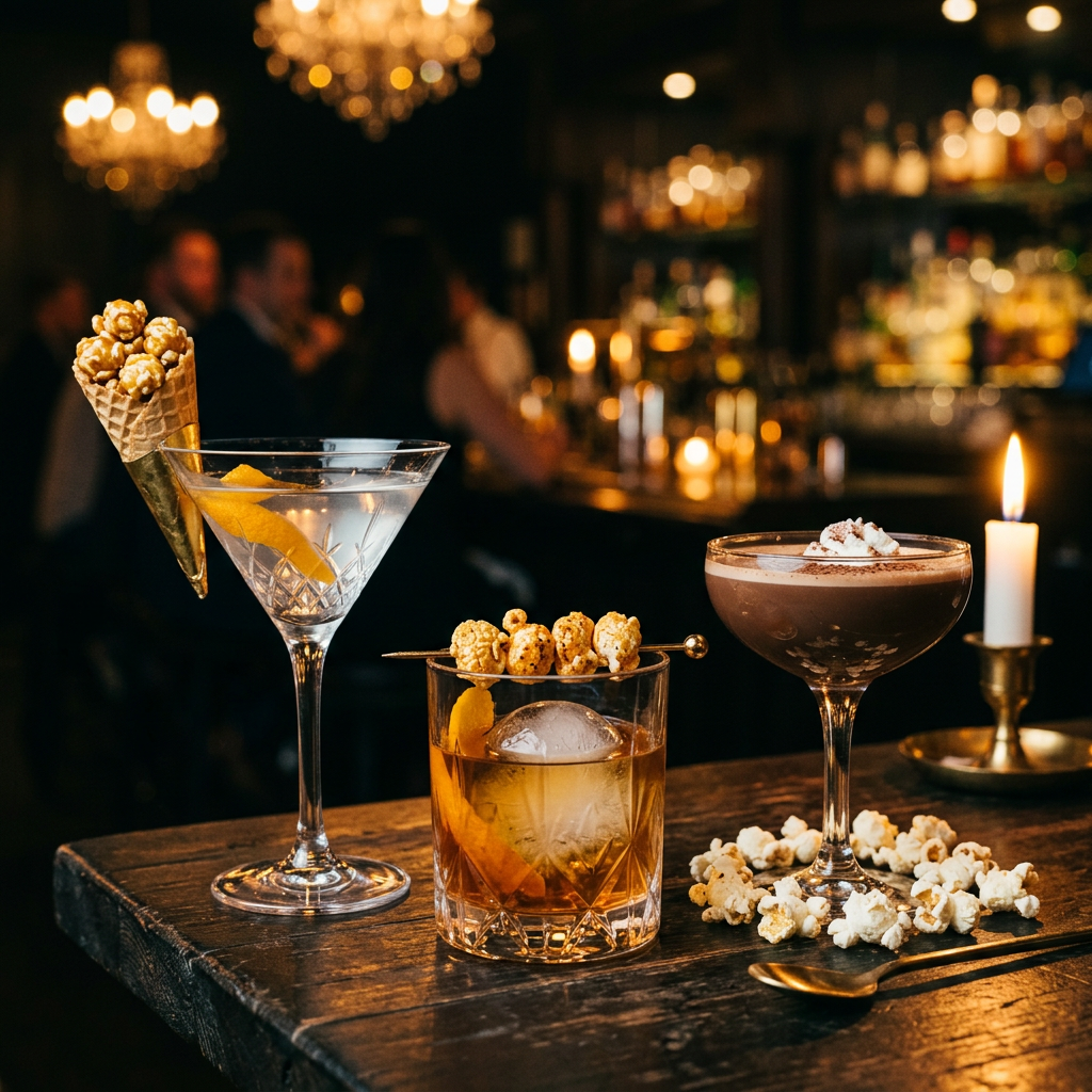 Popcorn Cocktail Pairings
