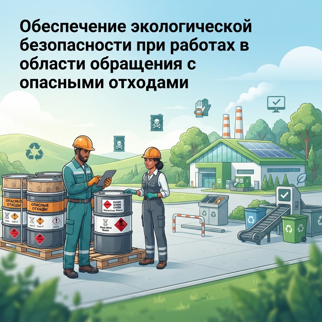 Обеспечение экологической безопасности при работах в области обращения с опасными отходами