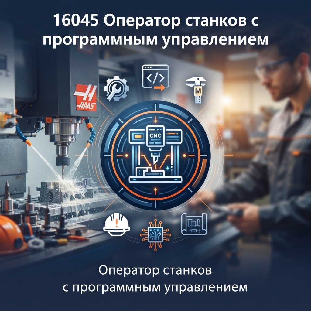 16045 Оператор станков с программным управлением