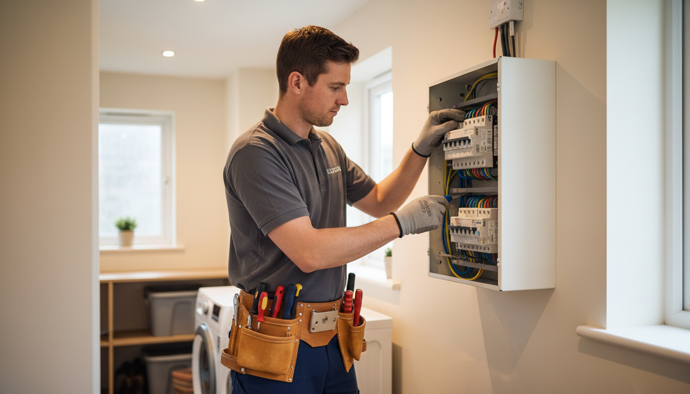 Professional electrician in Chesterfield