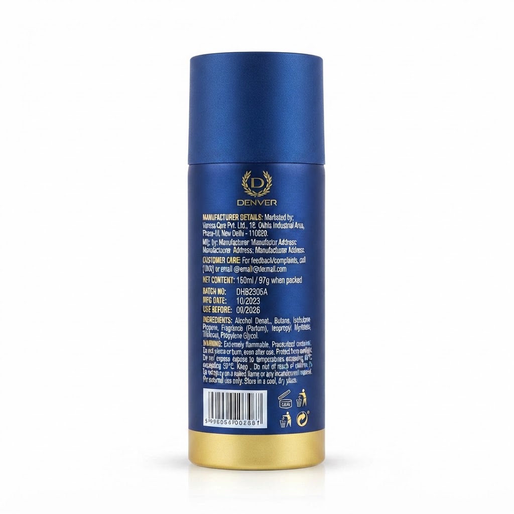 DENVER HAMILTON OMPRIDE DEO 165ML 3